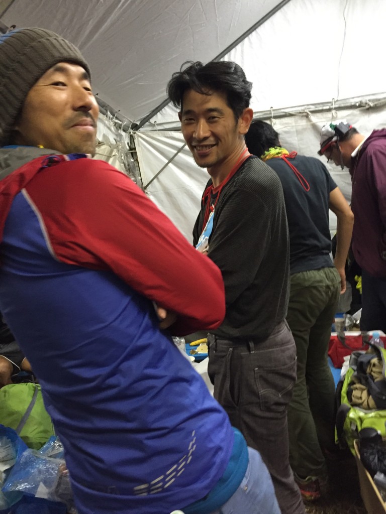 こんなふたりもエイドでサポートしてました。 (私の忘れ物の一連の流れを目撃してた(笑))