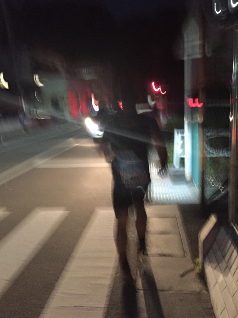 一心不乱にエイドに向かう姿はに感動しました。