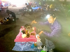 雰囲気を出すためのキャンドルを置くのを忘れた(>_<)