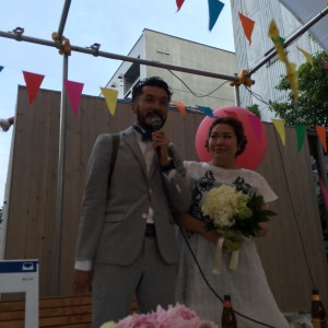 見て見て見てーーーー この幸せそうなお二人の姿！