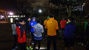 ナイトランの途中にも何度か止まり操作方法に関して確認することができる機会があります。