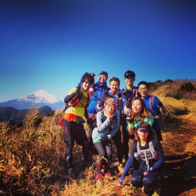 初日は湯本~塔之峰~明星ヶ岳~明神ヶ岳~金時山の約20k