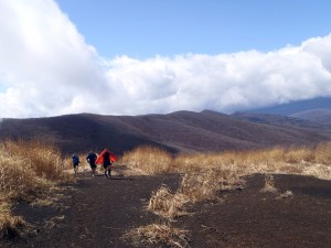 天気の変化が忙しいなー。これも富士山！