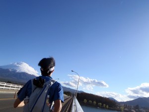富士山どーーーん。フィナーレにふさわしい演出ですね