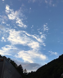 野尻湖あたりが晴れてると、来年もでたくなるんですよ（長い方には出ないけど）