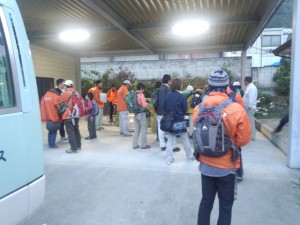 早朝4時半からボランティア受付もスタート！
