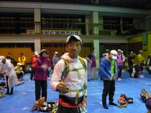 体育館で、面倒くさいレースで遭遇率の高いナベさん