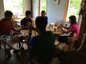 最終日レストラン牧舎で最後のランチ