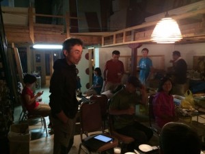 ランチウェイの熱い思いを語る