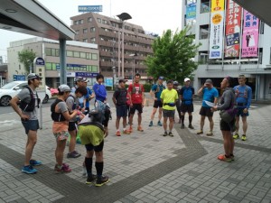 飯能駅集合してスタート