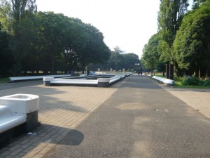 CP7代々木公園の噴水（特筆する事無し）