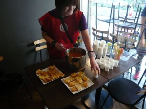 A5九段下居酒屋カヨゥ　スープが染みました。御馳走様でした。