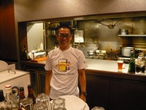 優しそうな店員さん でもビールは出してくれませんでした