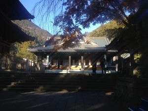 階段をのぼりきると神社が