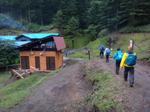 将監小屋手前