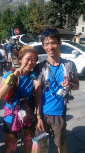 大尊敬する大好きな小野さんと。小野さんは今年5位のめっちゃすごい方、でも超優しい~。泣きはらした顔でブス顔ですが、この写真は宝物。