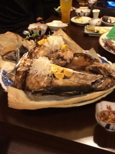 なんらかの兜焼き。忘れましたｗ