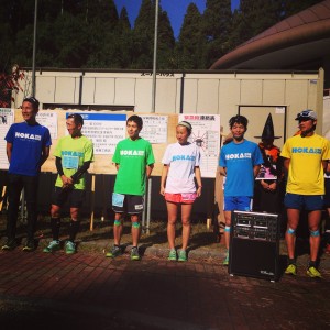 チームHOKA ONE ONE大集合の巻。こんなレースそうそうないのでは！？