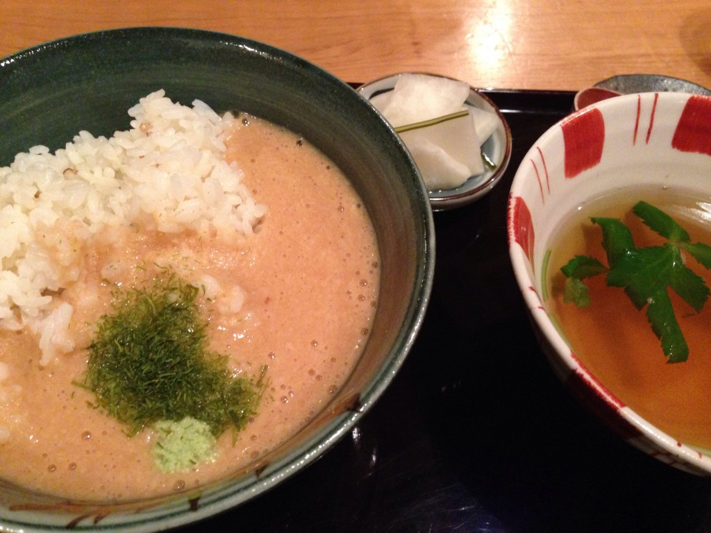 先日筋トレの後に食べた麦とろごはんは格別な美味しさでした