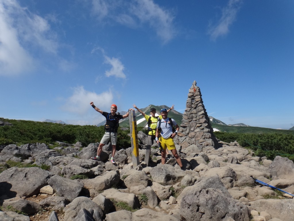 白馬乗鞍岳（2,469m）に到着