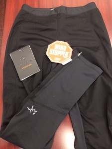 ARC'TERYXのTRINO TIGHT。WINDSTOPPERで寒さにもバッチリ？