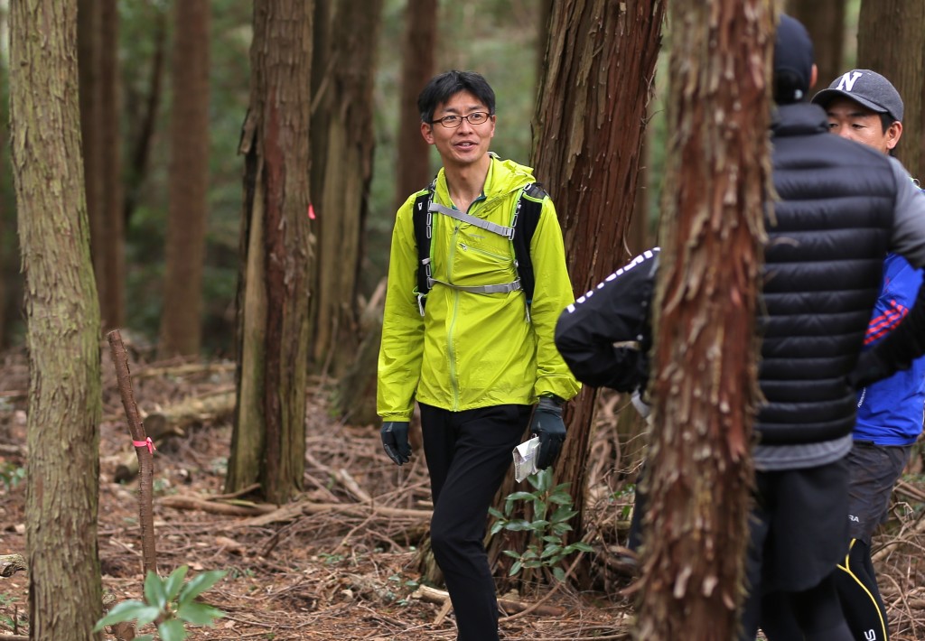 3/10から6633ARCTIC ULTRAの350マイル部門に出場する樺澤さん。頑張ってください (写真撮影:尾崎隼)