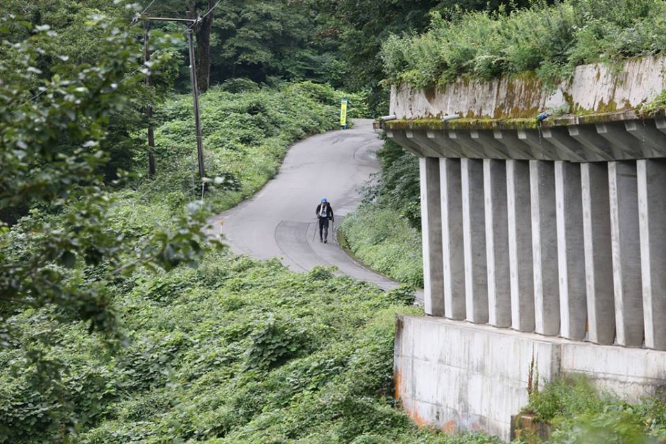 ロードもわりと多い(撮影:田上雅之さん)