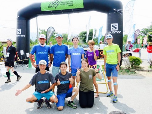 HOKA One Oneチームメイトが多数参加で和気藹々リラックスして過ごせました。